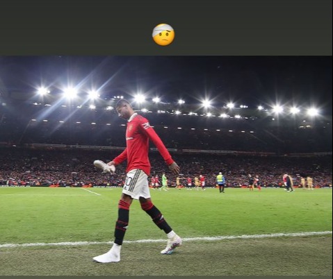 Marcus Rashford uploaded this this image to Instagram