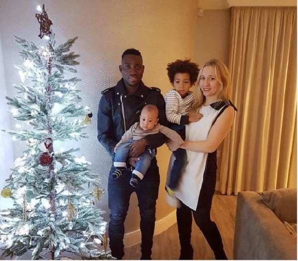 Christian Atsu married Marie-Claire Rupio in 2012