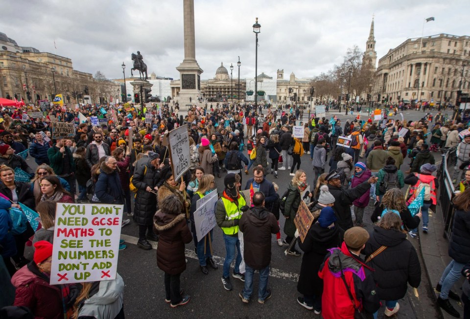 Teachers know their strikes are bringing the economy to a grinding halt