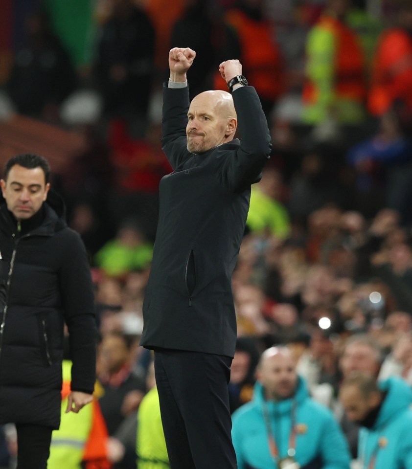 Erik ten Hag has been hailed for his tactical masterstroke