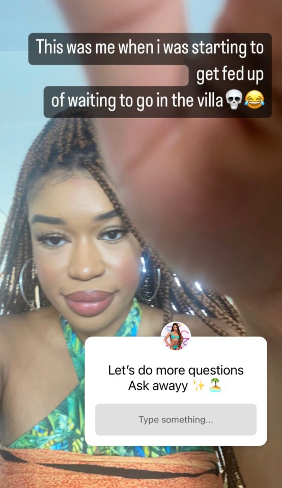 She held a Q&A sessions for her fans to ask her their burning questions