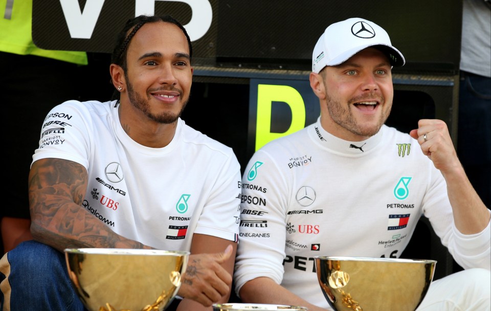 Valterri Bottas has conceded that competing with Lewis Hamilton was tough