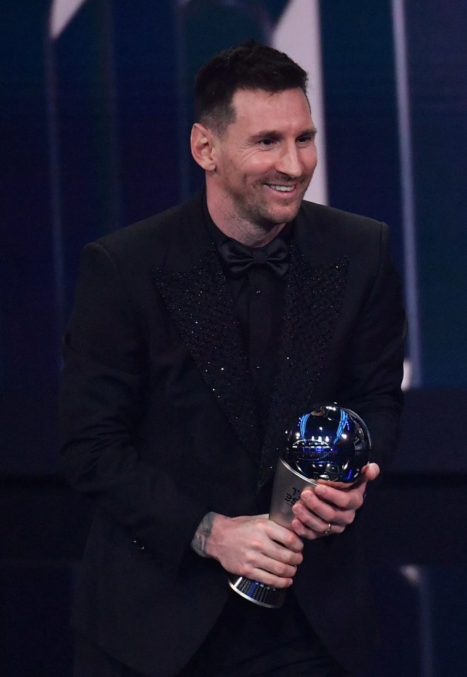 Lionel Messi won the FIFA Men’s Best Player Award