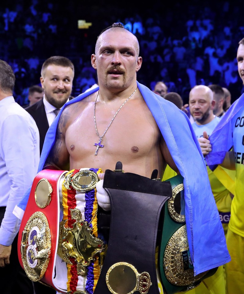 Usyk defeated Anthony Joshua twice on route to the undisputed clash