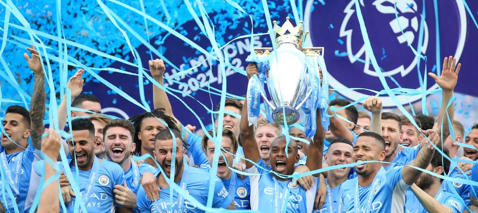 The Premier League is the greatest on the planet - and it mustn’t be damaged - pictured Man City as champions