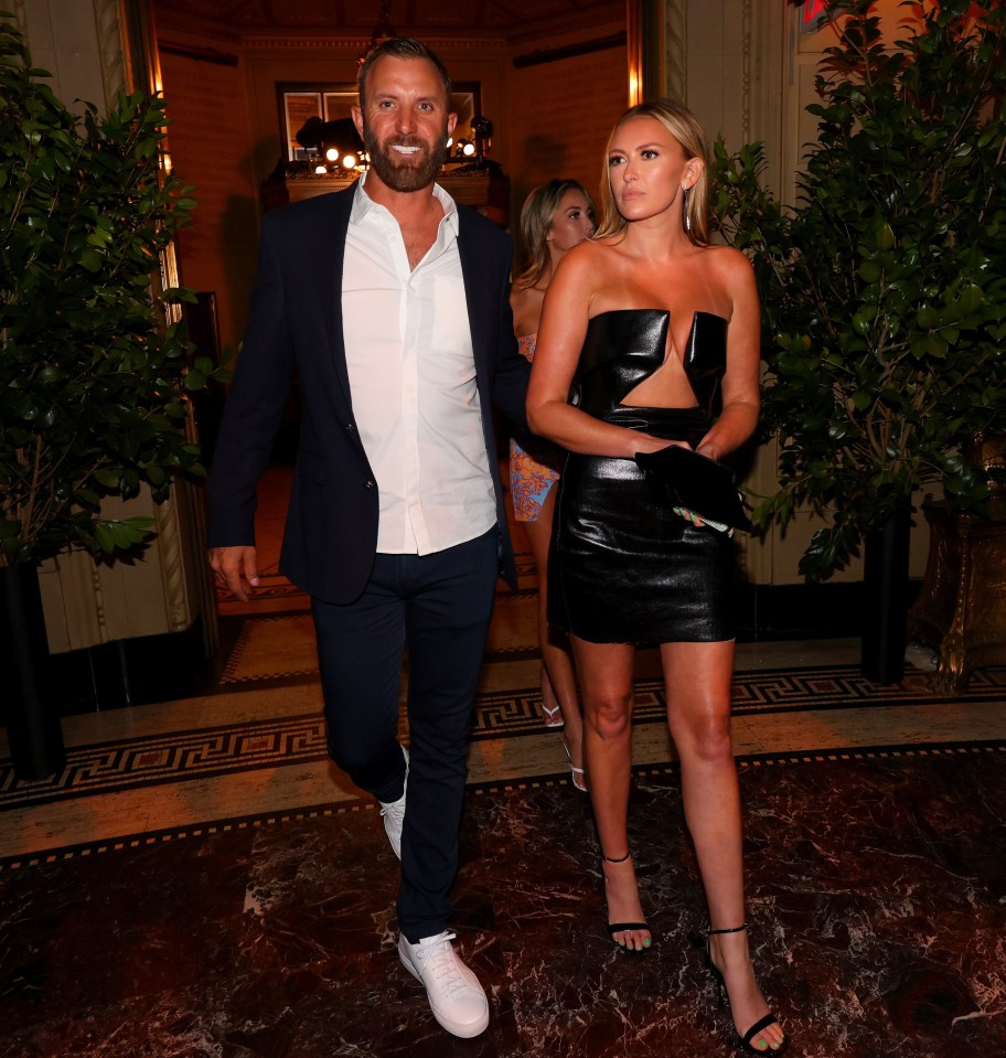 Paulina is married to golf star Dustin Johnson