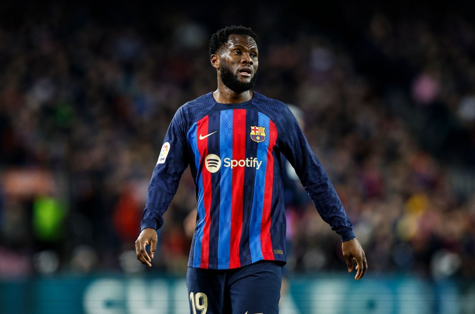 Franck Kessie in action for Barcelona during a recent La Liga match against Seville.