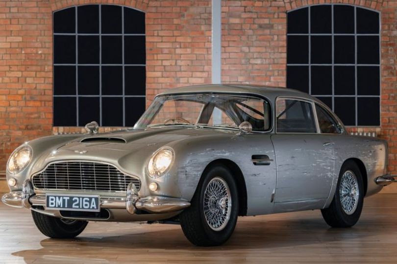 The Aston Martin DB5 replica was sold by Christie's in London