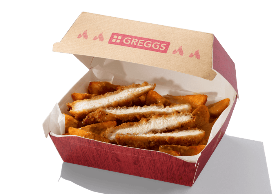 Greggs is currently trialling nine new items at a select nine stores