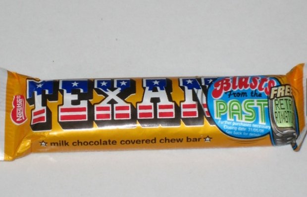 Maybe kids just don’t have the patience to chew a whole Texan bar these days