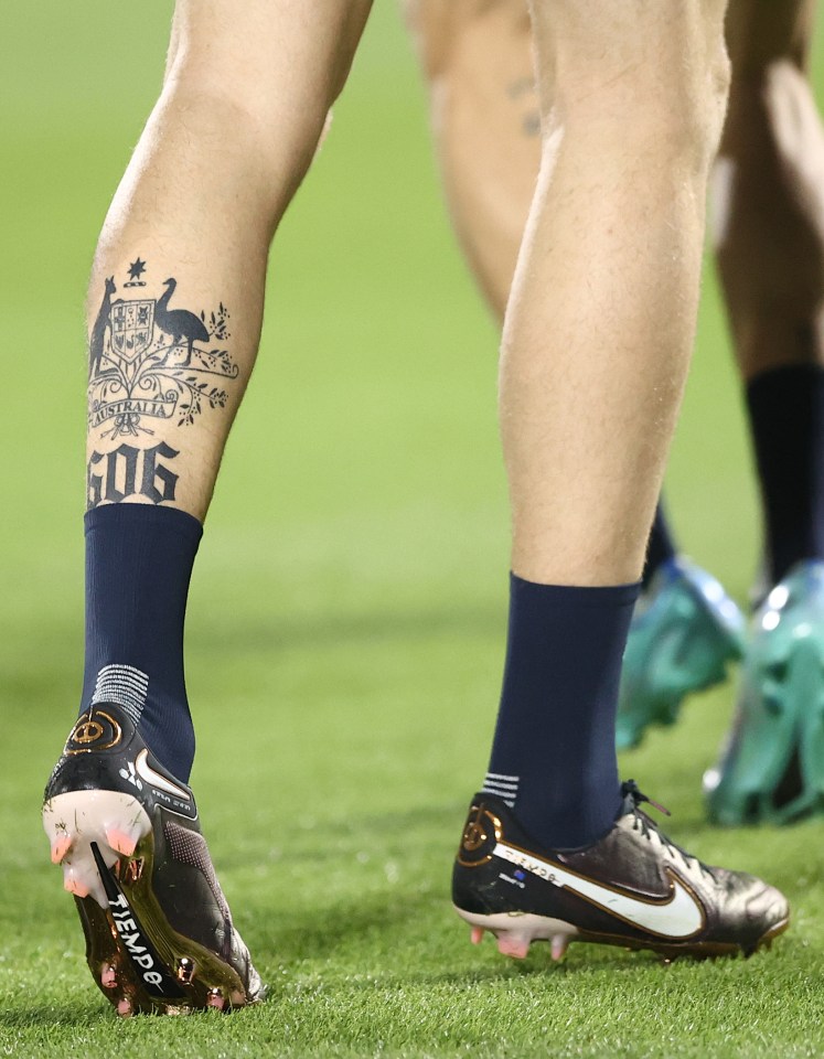 Proud Souttar has his international number etched on his calf