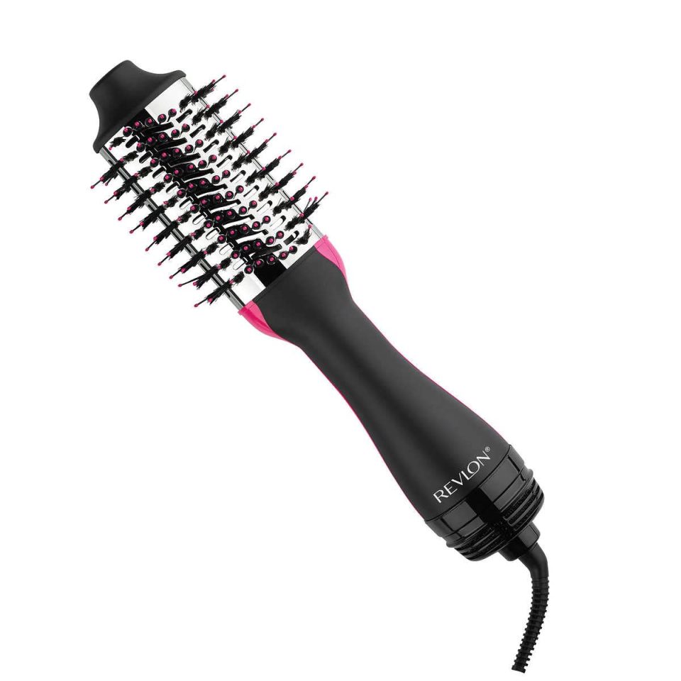 This huge hair dryer and volumiser is great in terms of root lift - but it takes a good few tries to get used to handling it