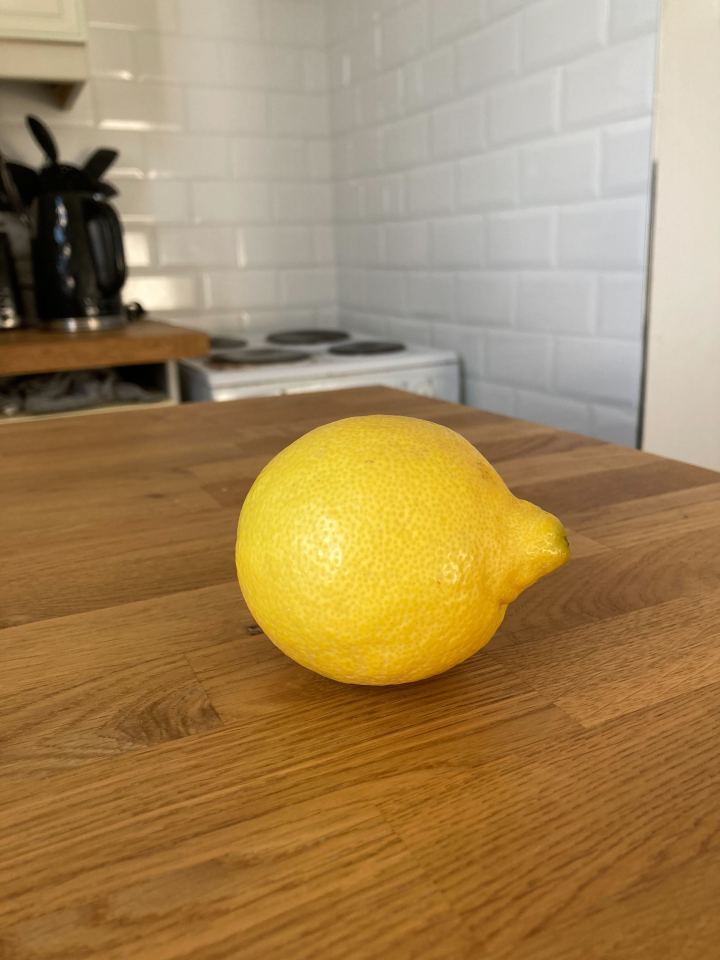 I was blown away by my 25p lemon from Sainsbury's