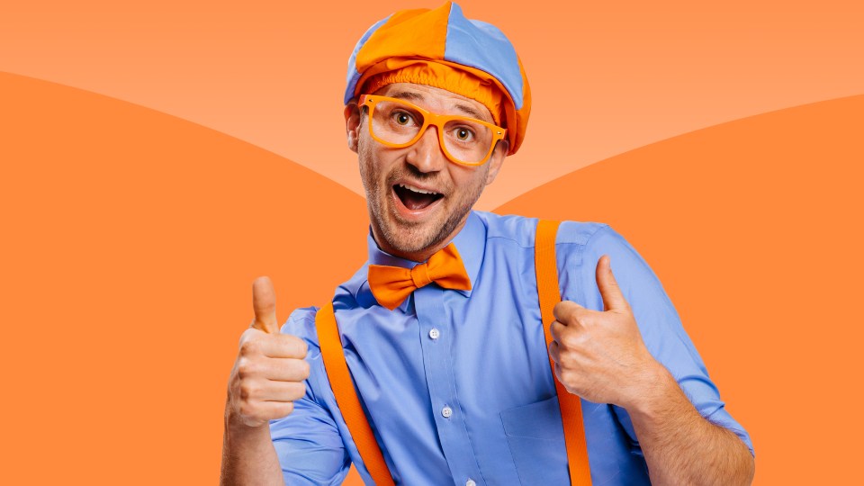 Blippi gets a big thumbs up