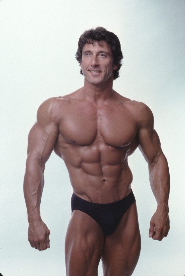 He won Mr Olympia three times in a row