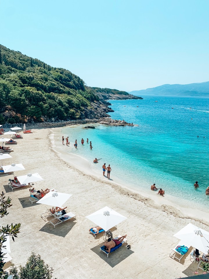 The beaches stretch from the north of the country to the south