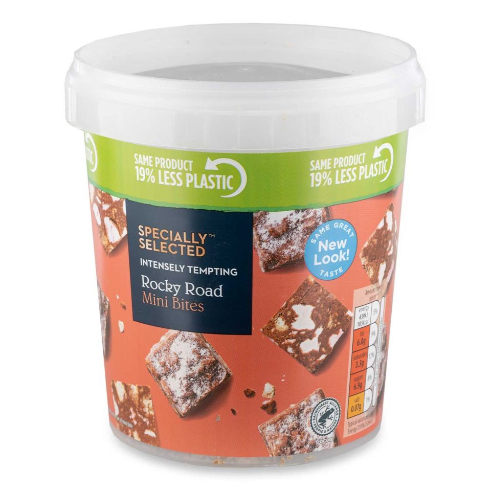 Aldi’s Rocky Road mini bites for £2.19