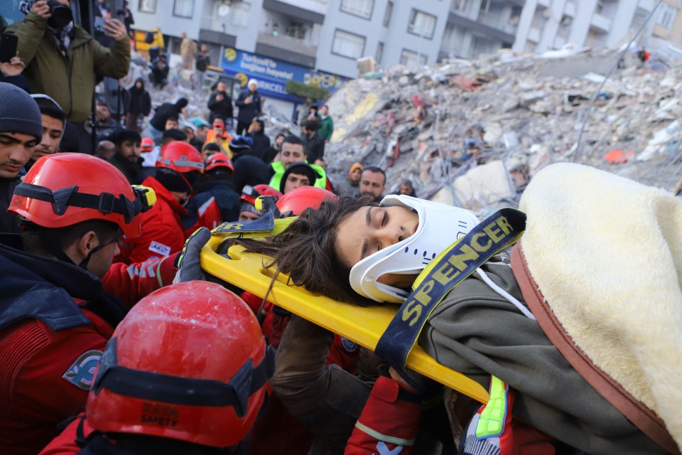 Exhausted aid agencies and rescue workers are scrambling through the wreckage to find survivors