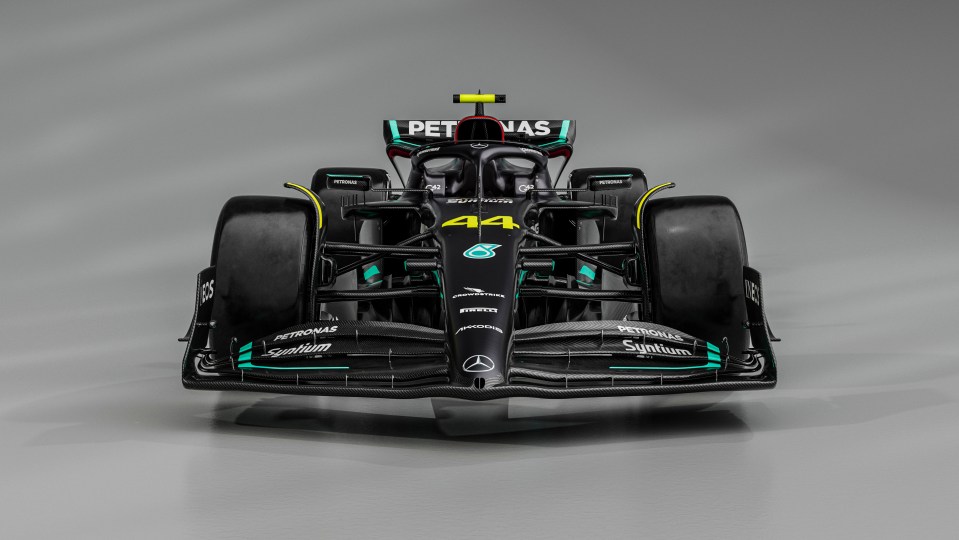 The W14 will receive its race debut in Bahrain