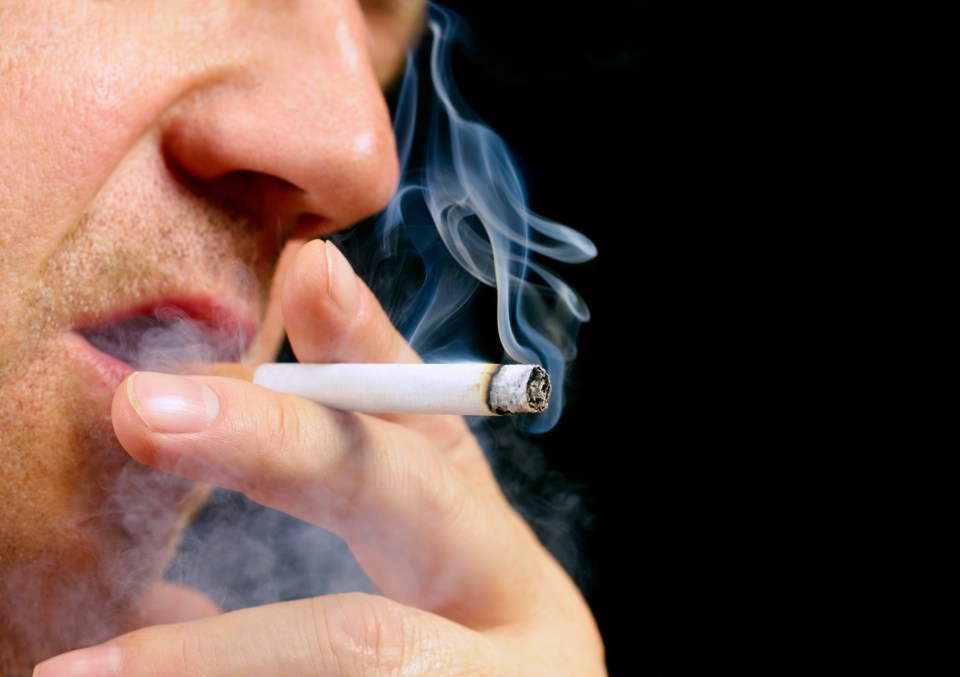 The new study found over a third of single Brits are secret smokers