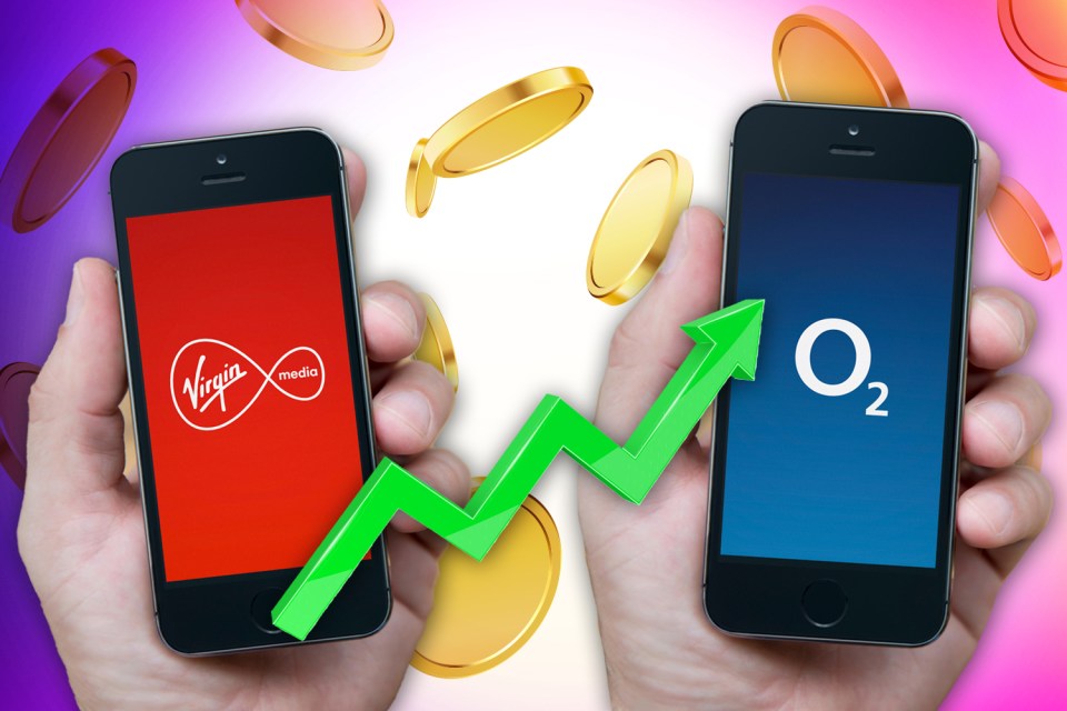 O2 and Virgin Mobile bills will rise on April 1