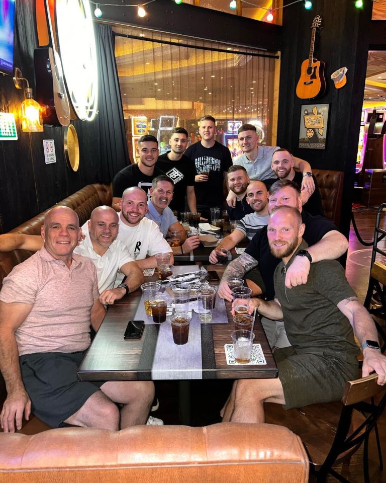 Liam Marshall's friends and family made him endure a 10-hour flight to Las Vegas wearing a tiny St Helens kit