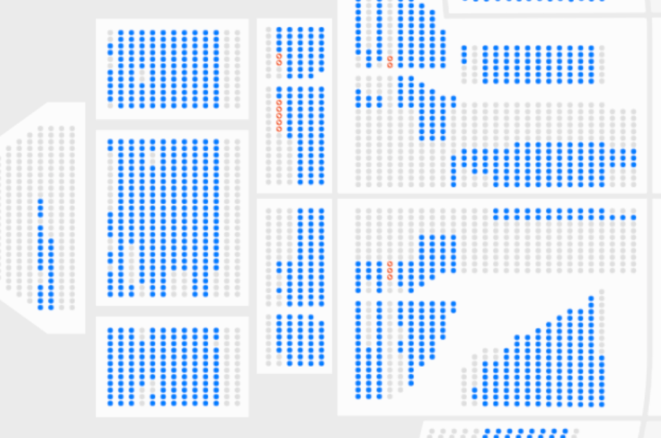 There are plenty os seats left for those considering a late purchase