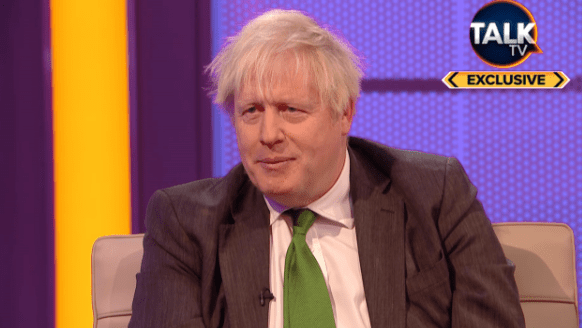 Boris Johnson told Friday Night With Nadine that people who think he lied about partygate are "out of their minds"