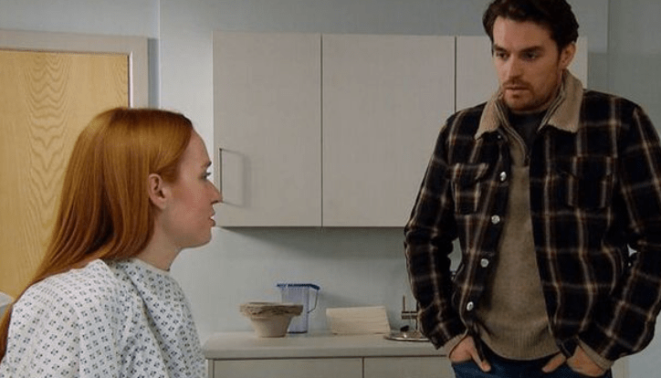 Will Chloe deliver the baby as Mack is walking down the aisle?