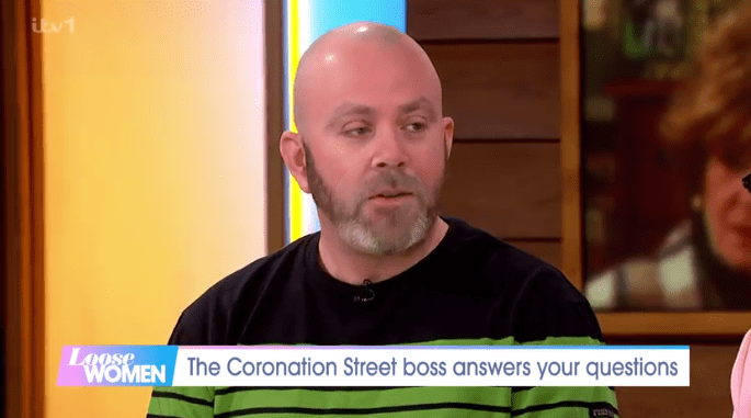 Boss Iain confirmed the news on Loose Women