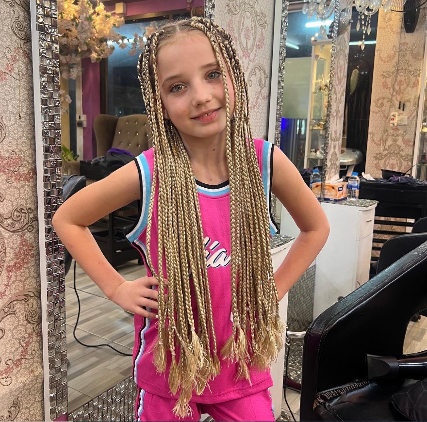 Katie was mum-shamed after showing off Bunny's latest hairstyle