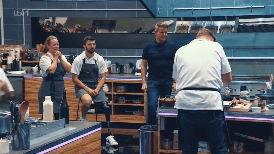 Three chefs battled their way through to the final