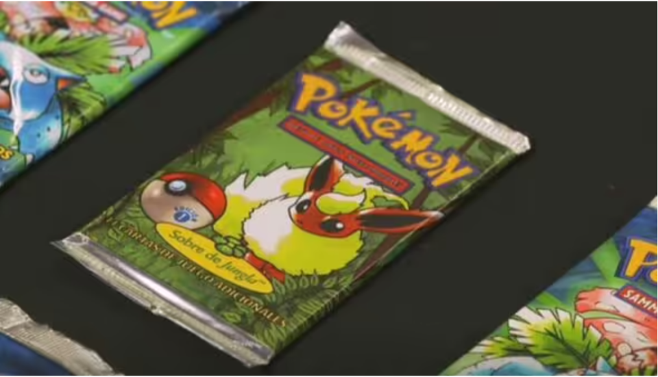 The Pokemon card collection was valued between £5,000 and £8,000 and Charlie was stunned