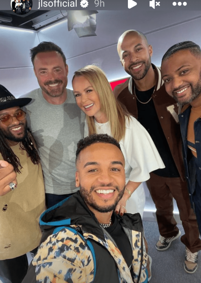 JLS joked about 'the real reason' they were reuniting and going on tour