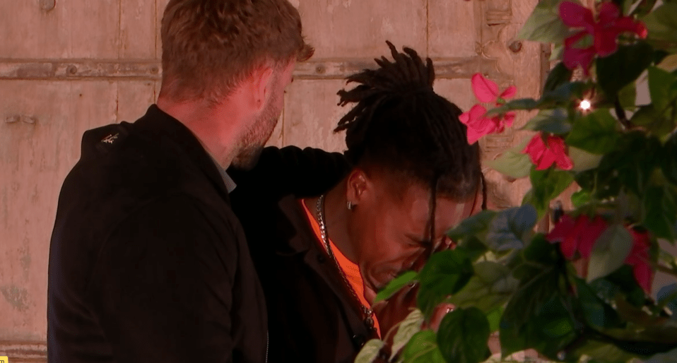 Shaq Muhammad was left in tears on Love Island tonight in heartbreaking scenes