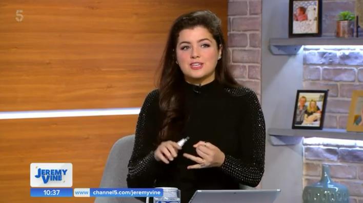 Storm Huntley wasn't happy this morning