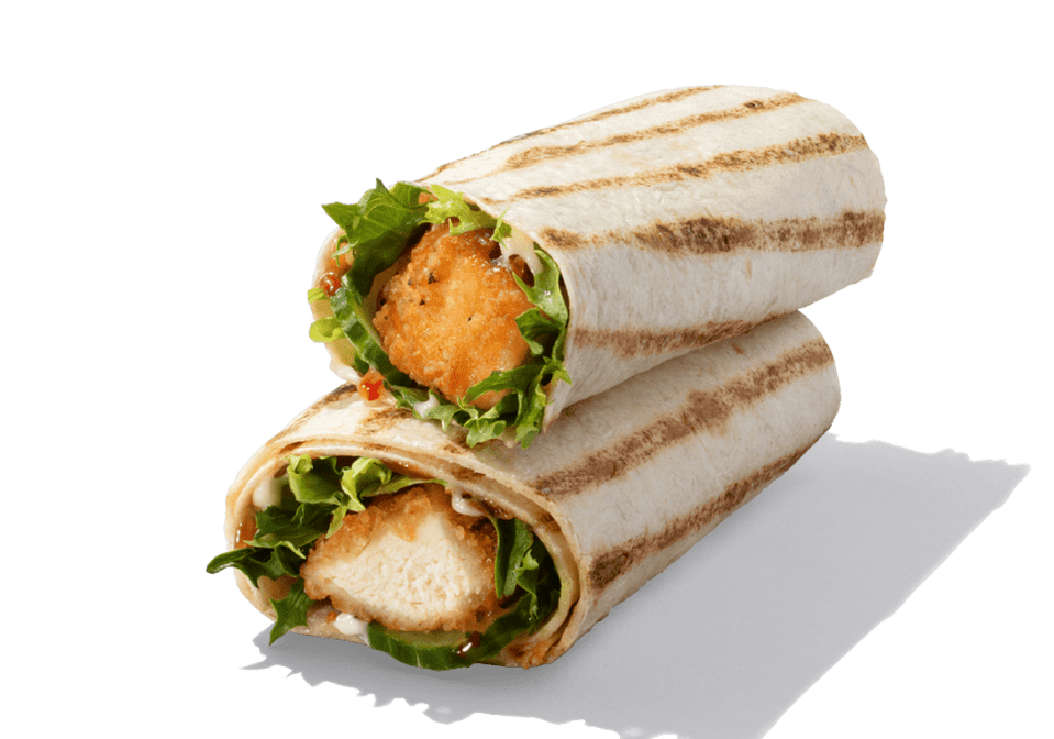 You can pick up the Sweet Chilli Chicken Wrap for £3.50 at a select nine stores