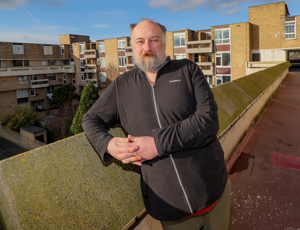 Richard Souter moved 300-miles north to Waterloo Walk from his hometown of Brighton last February after becoming homeless