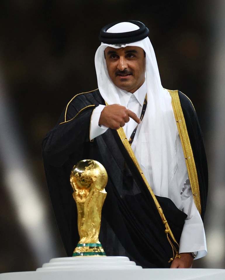 Emir of Qatar Sheikh Tamim bin Hamad Al Thani is leading the bid for Manchester United