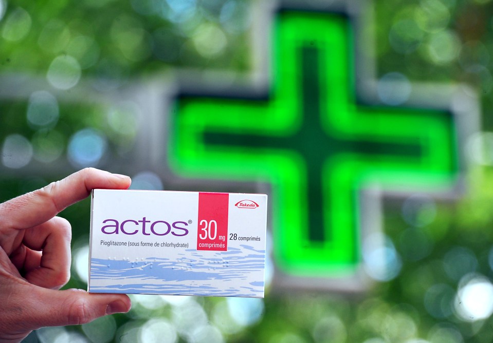 Medics found that actos could lower patients' risk of dementia