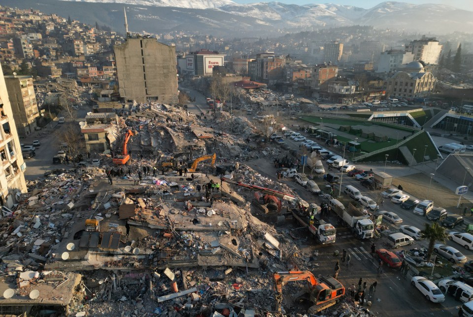 rescuers continue to search the ruins of Turkish cities destroyed by the quake