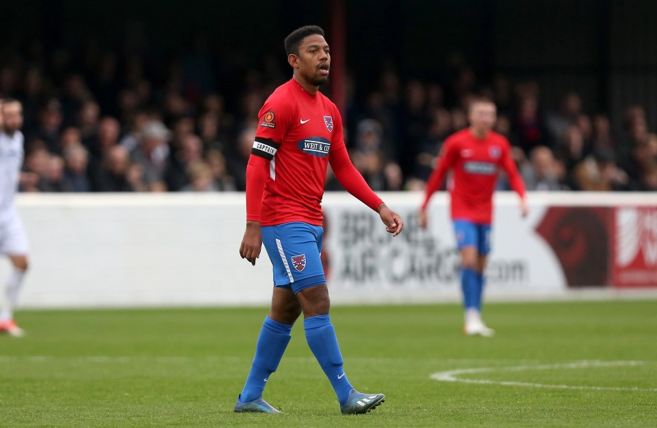 Ex-QPR ace Angelo Balanta now plays for Dagenham & Redbridge