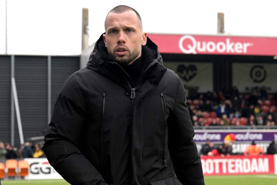 New Ajax manager John Heitinga replaces Alfred Schreuder