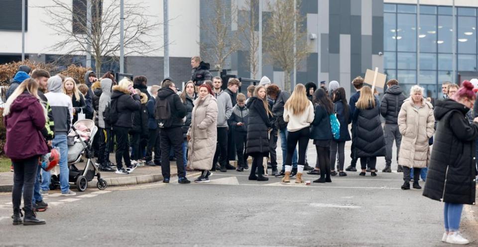 Protestors said that toilets are a basic human right