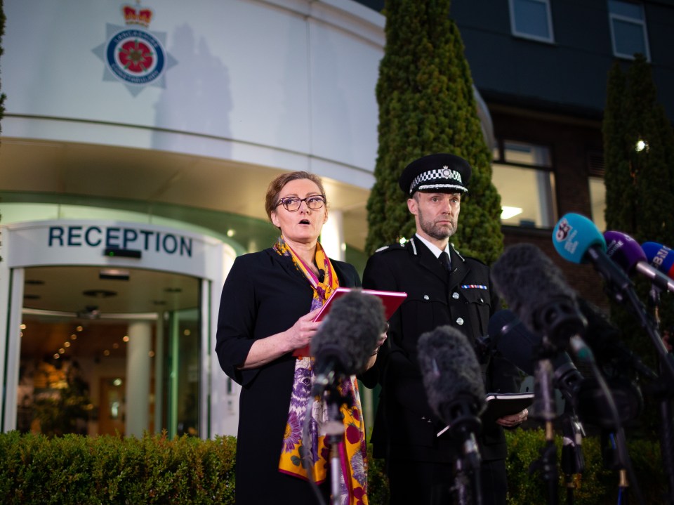 Police read out Nicola Bulley's family’s statement on Monday