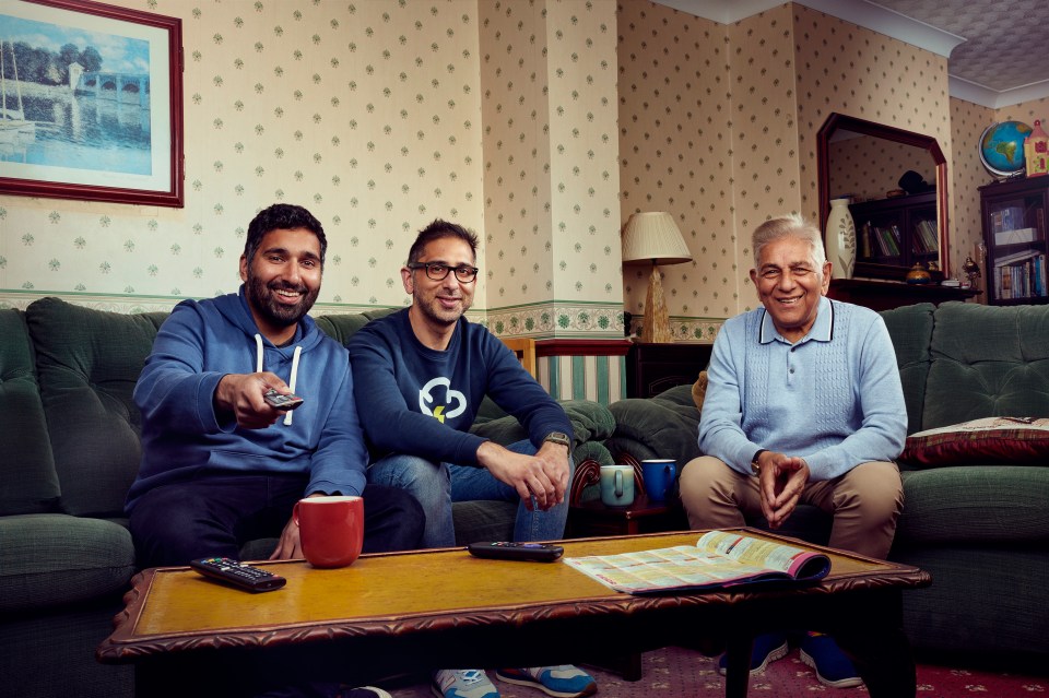 Baasit, Raza and Sid are among the longest serving Gogglebox families