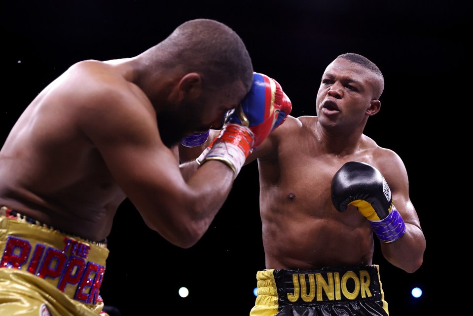 But he made a gaffe by when announcing Badou Jack's clash with Ilunga Makabu