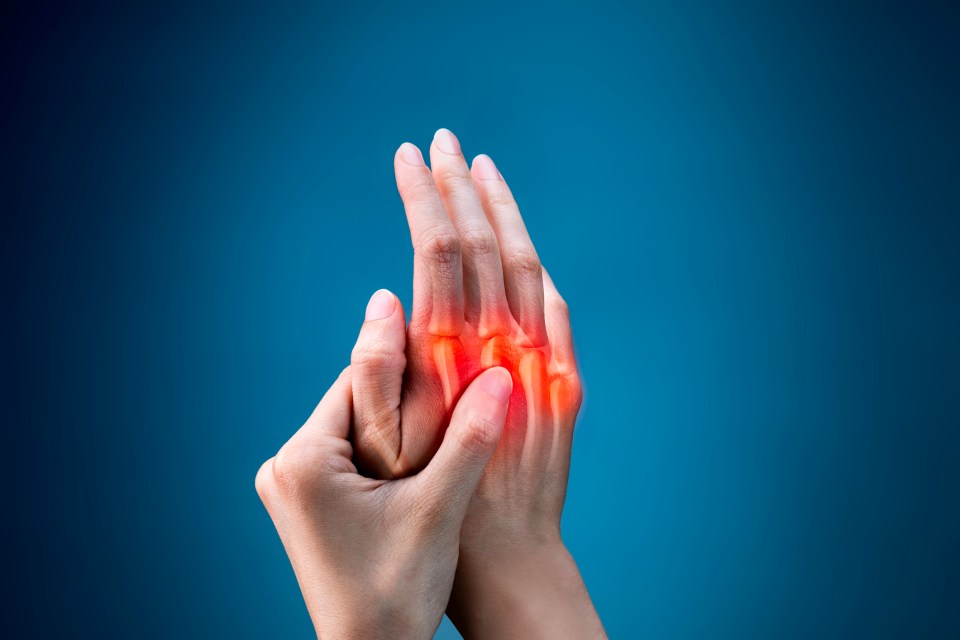 Sufferers can experience pain and stiffness in the joints of their fingers