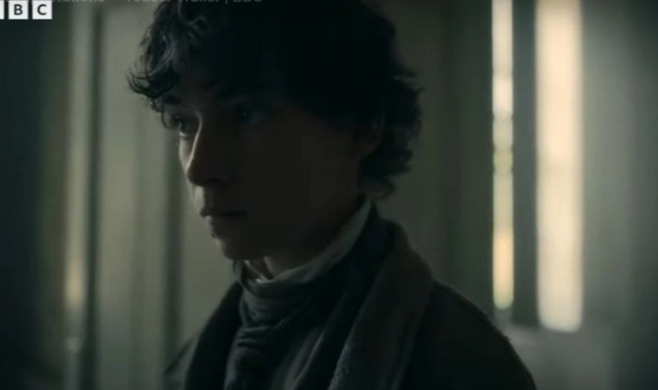 The teaser clip sees Miss Havisham meeting a young Pip for the first time