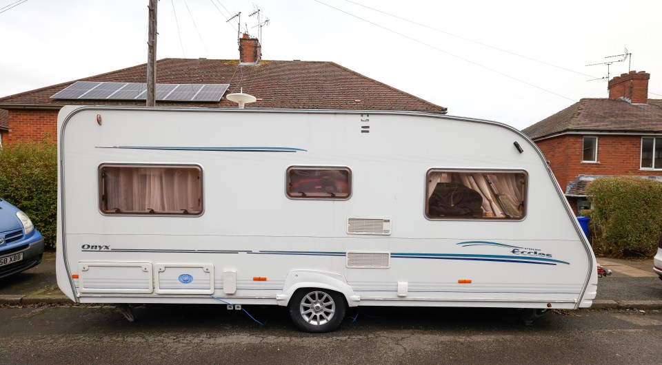 The local council has described Ben's caravan as an 'unauthorised structure on the highway'